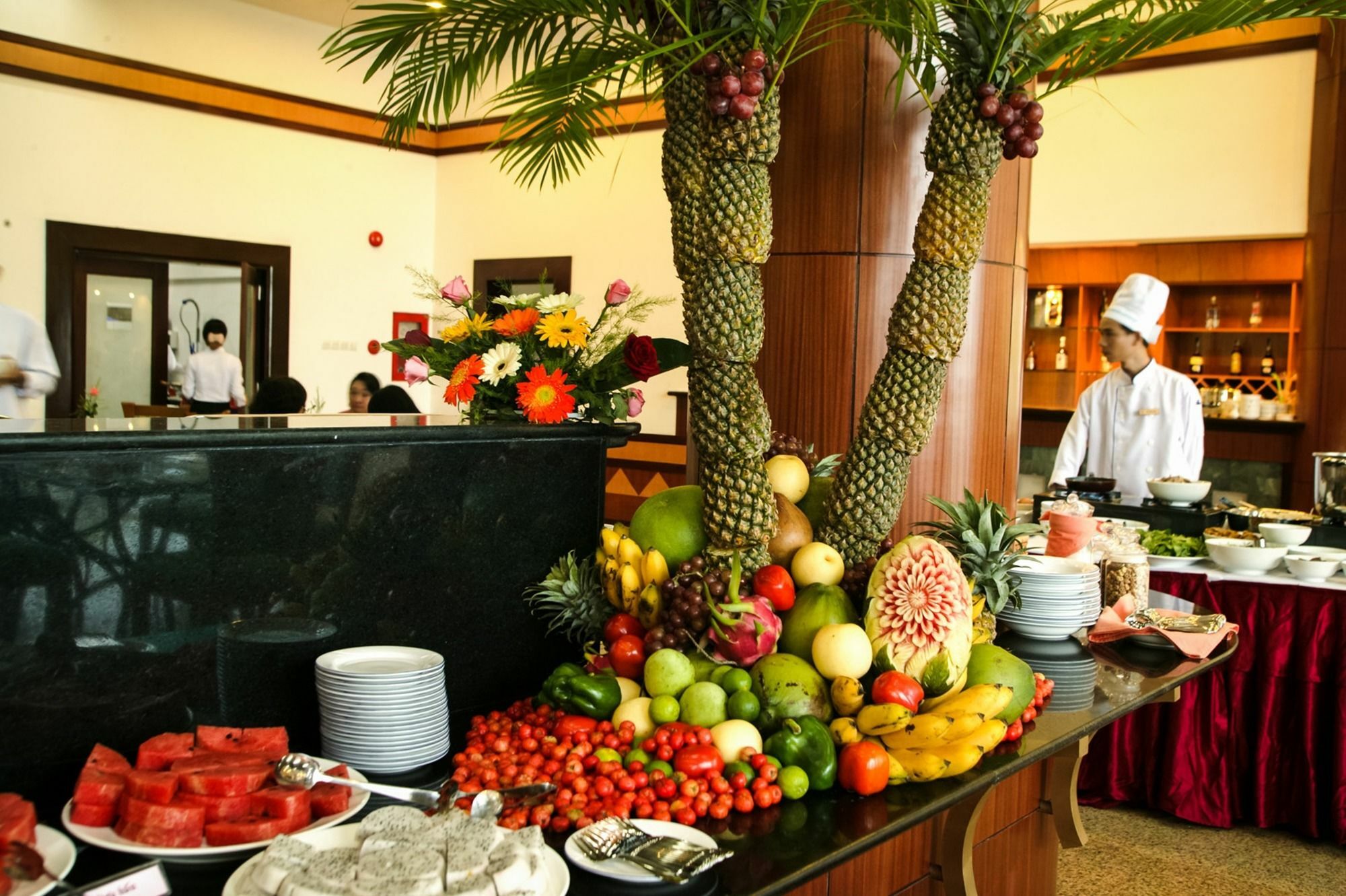 Saigon Quy Nhon Hotel Restoran foto
